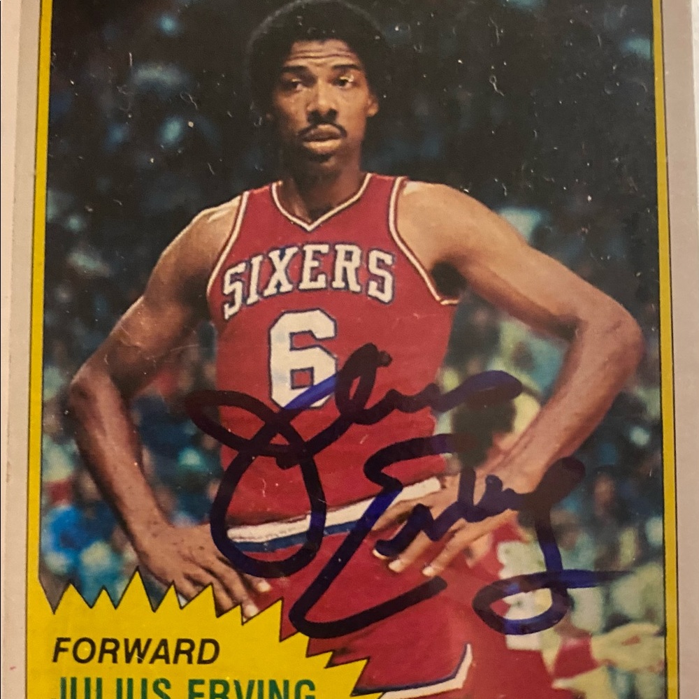 HOF’er autographed basketball cards